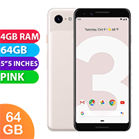 Google Pixel 3 (64GB, Pink) Australian Stock - As New